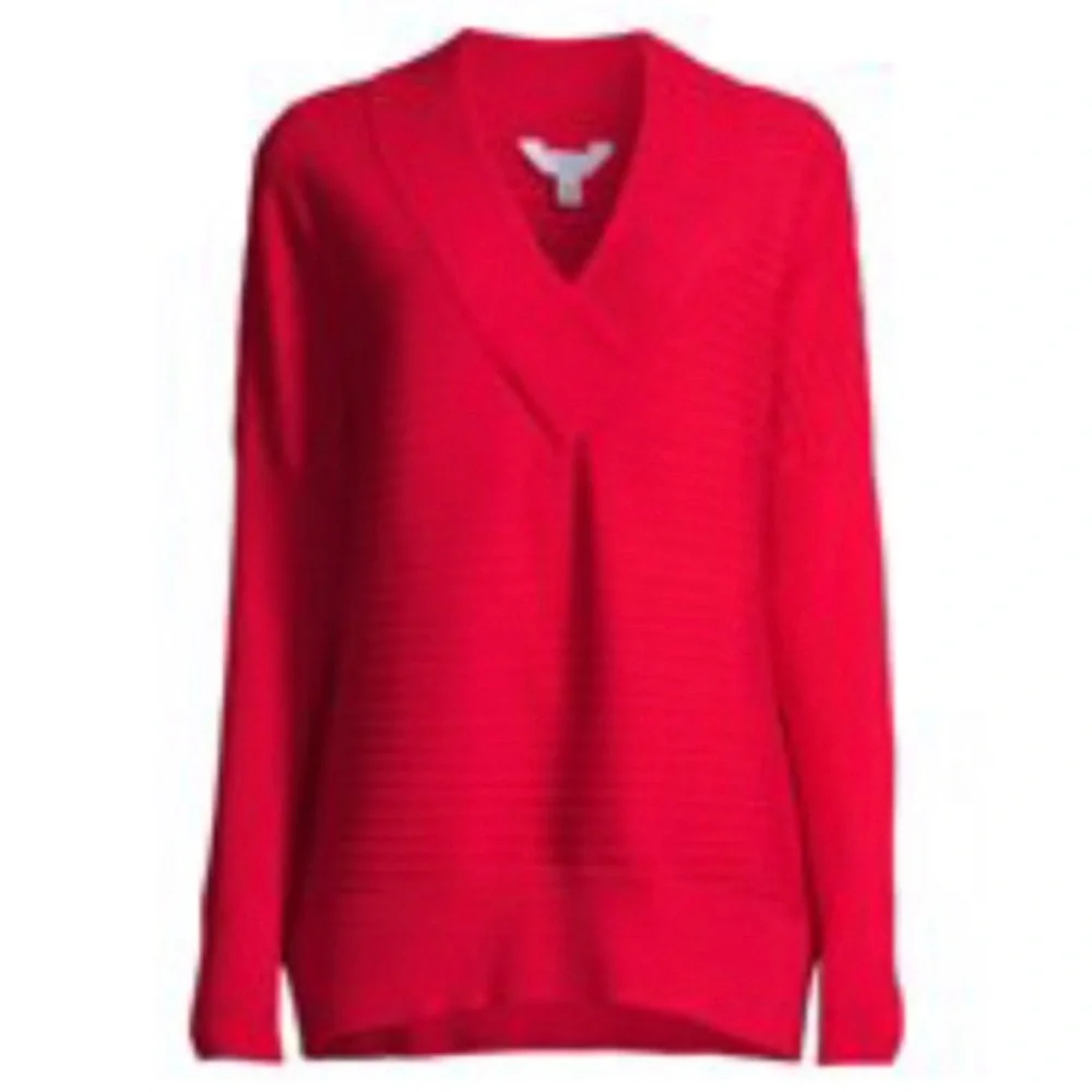 V-Neck Pullover Sweater - Picture 11 of 11